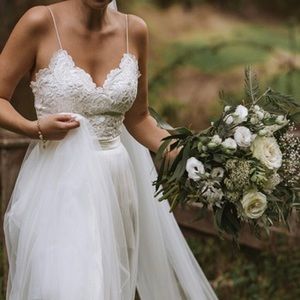 BHDLN Havana Corset Top Size 4 Ivory New